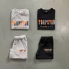 2022 Nakış Trapstar Erkek Kısa Takım Elbise Tasarımcı T-Shirt Yaz Hip Hop Tops