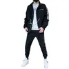 Men's Tracksuits Printed Sportswear Men's Korean Fashion Casual And Handsome With Fashionable Clothes Work ClothesMen's