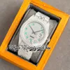 RFF Najnowsze produkty EE126334 A2836 Automatyczna męska zegarek RY126300 NT126333 Green Arab Diamonds Dial 904L Stalowa Bransoleta Diamentowa Eternity Hip Hop Watches