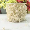 Decorazioni per matrimoni bouquet perla 3mm imitazione corda di perle da 30m rotolo di pesca catena di gioielli fai -da -te forniture per festival