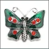 Klemt haken strass gadget vlinder 18 mm snap knop clasp charmes voor snaps diy sieraden bevindingen leveranciers cadeau drop bdesybag dhxo8