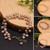 Beaded Strands Natural Freshwater Pearl Bracelet Fashion Beads Pearls Chain Bangle For Women Girls Wedding Party Jewelry Fine Jewellery Gif