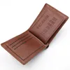 Wallets masculino de grande capacidade de grande capacidade e credencial casual Holder Luxury Wallet Bank Carther Wallets