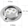 DC12V 10W IP68 Водонепроницаемый пароход светодиодный светодиод подводный светодиодный светодиодный освещение для плавательного бассейна.