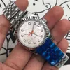 Reloj de lujo para hombre SUPERCLONE profesional Datejust Reloj mecánico de lujo para hombre Registro automático Mesa blanca 31 Rbj8