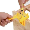 Profesyonel El Alet Setleri Doweling Jig Matkap Bitleri Handheld Woodworking Sondaj Kılavuzu Konumlandırma Fikstürü Kabarcık Seviye Punch Saw Toolsp