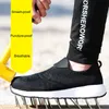 Summer Lightweight Steel Toecap Men Women Work & Safety Boots Breathable Male Female Shoes Zapatos De Hombre Plus Size 220810