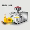 110/220V Stainless Steel Household Commercial Oil Pressers Machine Heat Cold Pressing Olive Oil Extrator Presser Oils Machines Marker