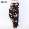 Leosoxs Spring Autumn Sheab Beach Pants's Pants Fashion Stampa floreale Culletta per levate lunghe pantaloni della tuta Long Plus 220325