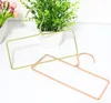 Clothing & Wardrobe Storage 100pcs Fashion Rose Gold Hangers For Clothes Scarf Towel Drying Organizer Rack Adult And Children Hanger SN3751C