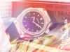 Orologio da uomo di alta qualità completo di diamanti funzionali con cronometro, cassa in acciaio fine, movimento automatico al quarzo, cinturino in gomma, popolare orologio da polso svizzero