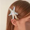 Klipsy do włosów barrettes dla kobiet Pins Starfish Hair Spin Bridal Wedding Akcesoria Hair