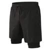 Running Shorts Fanceey Men's Compression Double-Layered Sweatpants Pocket Gym Jogging Fitness Sportwear Elastic Sweat ShortsRunning