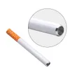 78 millimetri/55 millimetri In Lega di Alluminio Tubo di Forma di Sigaretta Disegno Tubo di Fumo Tubi Accessori Riutilizzabile Dispositivo di Macinazione Del Tabacco