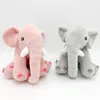 Ny 20 cm baby söt elefant plysch fylld leksaksdocka mjuk djur plu