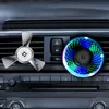 LED araba kokusu hava spreyi havalandırma klipsi aromaterapi LED atmosfer lamba dekorasyonu usb şarj iç araba aksesuarları
