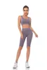 Women's Sportswear Yoga Set Workout Clothes Athletic Wear Sports Gym Legging Seamless Fitness Bra Crop Top Long Sleeve Suit 220330