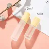 30ml 50ml 100ml 서리로 덥은 유리 병 빈 재충전 유리 컨테이너 휴대용 메이크업 화장품 얼굴 크림 로션 펌프 병 항아리 냄비