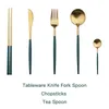 أدوات المائدة مجموعات أدوات المائدة الفضية الفضية الغربية عشاء شوكة ملعقة سكين الأدوات المائدة