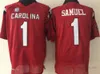 NCAA South Carolina Gamecock College Football Jerseys 1 Deebo Samuel 19 Jake Bentley 7 Jadeveon Clowney 4 Shaq Roland 14 Connor Shaw High Quality Stitched jersey