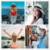 Sparsil Women Paper Straw Salto Chapéus Panamá Bomas de verão Caps Upf UV Proteger Jazz Sun Hat Men dobrável Fedoras Cap Chapeu 220506