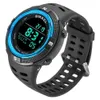 Sport Klockor Vattentät LED Back Back Light Alarm Clock Week Display Stopwatch Wristwatches Digital Watch för män