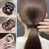 Scrunchies per capelli semplici pieghettati da donna Elastici per capelli elastici per capelli Coda di cavallo Accessori per cravatte per capelli Regalo per festa di compleanno