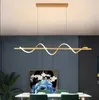 Lampade a sospensione a LED in stile moderno e semplice, per sala da pranzo, tavolo da cucina, soggiorno, camera da letto, lampada da soffitto, lampada a sospensione in oro