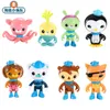 De Octonauts Octopod Castle Adventure Plsyset Barnacles Peso Kwazii Action Figure Scènemodel Speelgoed Kinderen Verjaardagscadeautjes 2204143493743