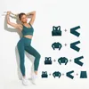 Бесшовный комплект для йоги, женская спортивная одежда для тренировок, спортивная одежда, спортивный костюм, костюм Conjunto Deportivo Mujer W220418