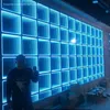 أحدث ديكور حفلات العطلات ثلاثية الأبعاد المرآة النيون LED قاعة الرقص للبيع
