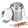 Outils à thé En Acier Inoxydable Infuseur À Thé Passoire Feuille Épice À Base De Plantes Théière Réutilisable Maille Filtre Cuisine Accessoires XBJK2203