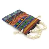 Gift Wrap 12pcs Egyptian Style Sachet Jewelry Coin Pouch Print Drawstring Bags Cotton Sachets Candy Travel Purse EthnicGift