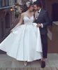 2022 STRAP STRAP ROCHED TOULLE TOUR CORSET CORSET Backless Simples Bridal Robes de mariée de robes de bal sur mesure 0510