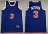 Mitchell and Ness Basketball Allen 3 Iverson Jerseys Retro Stitched 2003 All-Star 1996-97 1997-98 White Black Red Blue 10th Jersey Men Kids Boys Women