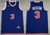 Mitchell ve Ness 1996-97 Basketbol 3 Allen Iverson Forma Retro ED 2003 All-Star 1997-98 Beyaz Siyah Kırmızı Mavi 10. Jersey İnsan İçin