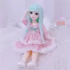 1/6 lalki BJD z ubraniami 30 cm grubego stylu college'u jk mundurem ubieranie się zabawki z zabawkami 220505