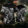 Animal The Tiger Skin Custom Name 3D Printed Tee High Quality T-shirt Summer Round Neck Men Female Casual Short Sleeve Top-1 220619