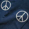 Giacche da uomo Giacca da uomo Japan Kapital Tinta unita Stampa Retro Aircraft Anti War Blue Dye Taoist Robe Jacket Giacca da uomo e da donna lunga