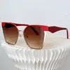 Popüler Popüler Popüler Erkek ve Kadınlar Tanınmış Marka Kare Güneş Gözlüğü PR83WS Üçgen Tapınak Tasarım Moda Sense Açık Mekan Plajı UV Koruma Kemeri Orijinal Kutu