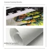 캔버스에 다채로운 앵무새 춤 인쇄 북유럽 사자 포스터 스칸디나비아 벽 예술 그림 거실 홈 장식 frameless
