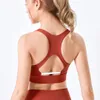 Lu-WX124 sous-vêtements dynamiques de couleur sportive pour femmes, résistant aux chocs, froncé, soutien-gorge de yoga pour femmes, veuillez vérifier le tableau des tailles