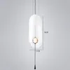 Lampes américaines Pendentif Intérieur Verre Fer Cerceau Boule Bar Café Lampe Suspendue Restaurant Chambre Décor Luminaires Lampes Dkuqu