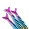 Kawaii Coloré Sirène Bullet 1mm Stylo À Bille Mignon Imitation Aiguille 0.5mm Gel Stylos Bureau École Étudiant Écriture Papeterie Fournitures Promotion Cadeau 0814