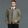 Spring Autumn New Design European Men's Business Jacket Middle-Aged Man Casual Daily Lapel Coat Designer Western-Style Coats