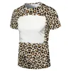 S-4XL Fournitures de fête en gros T-shirt blanchi par sublimation Transfert de chaleur Chemise de blanchiment vierge T-shirts entièrement en polyester Tailles américaines pour hommes Femmes 30 couleurs