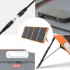 FLASHFISH EA150 200 W Spitzenleistung 166 Wh 45000 mAh Tragbares Kraftwerk Flashfish 18 V 100 W faltbares Solarpanel mit PD Typ-C QC3.0 Energiespeicher-Kit