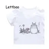 Koreansk stil barn totoro studio tshirt ghibli t shirt mode anime tee rolig tumblr grafiska toppar barnkläder4281633