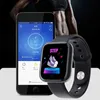Y68 D20 Smartwatch Fitness Armband Blodtryck Hjärtfrekvens Monitor Pedometer Kardio Bluetooth Sport Smart Armband Band Män Kvinnor Smart Klocka för IOS Android