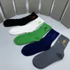 Designer Men's and Women's Socks Brand Sports Socks Winter Mesh Letter Knit Cotton Belt Box High Quality